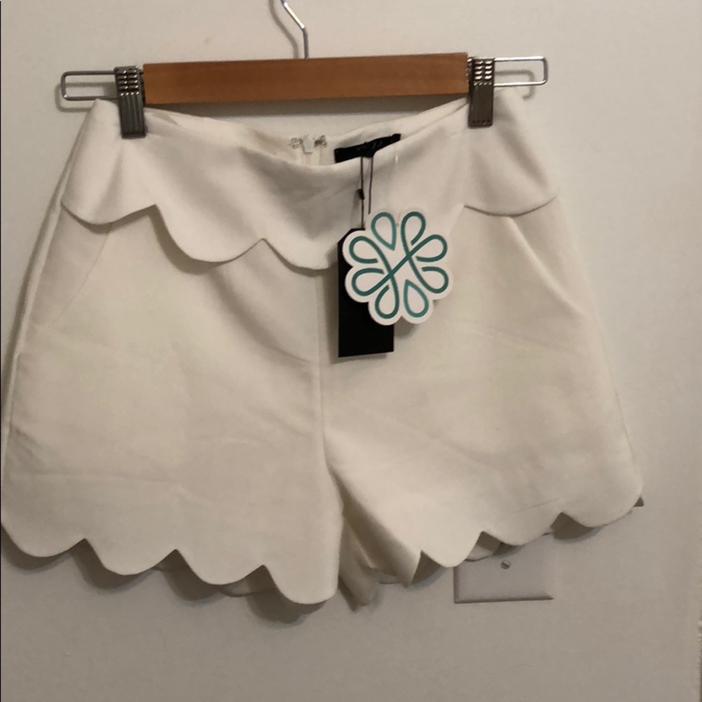 White Shorts